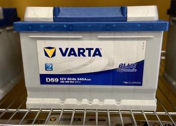 Akumulator 60Ah 540A VARTA Blue Dynamic D59 Tczew, 532474159