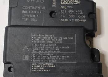 MODUŁ STEROWNIK AIRBAG AUDI 80A959655L 80A 959 655 L A2C96376816
