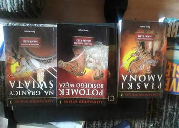 Aleksander Wielki Trylogia t.1-3 kpl - W M Manfredi