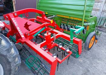 Zestaw Uprawowo Siewny 3 m Agro masz i Siewnik Amazone D8 Stan Idealny