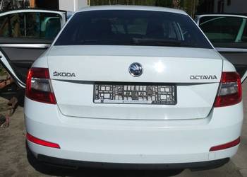 Skoda Octavia III zderzak tył LF9F 2015r sedan HB