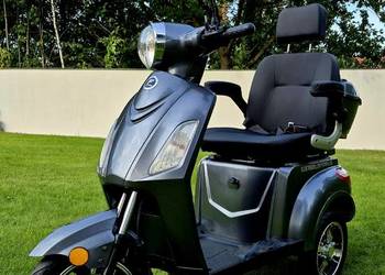 Skuter elektryczny inwalidzki 3-kołowy – jak nowy, tylko 57 km przebiegu!
