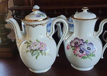 Dzbanek do kawy Balmolar. Rosenthal  Selb- Bavaria. Anemony