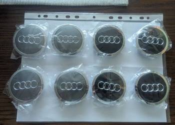 Dekielki Audi srebrne i czarne