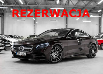Mercedes S 560 560 4Matic Coupe. Salon Polska. Designo. AMG PLUS. Czerwień…