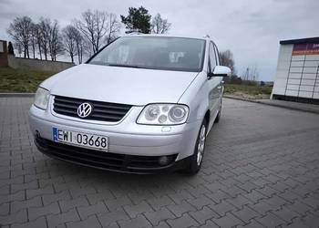 VW TOURAN 2.0 Diesel Automat 140KM 7 osób HAK Zamiana 100% sprawny!