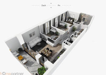 Mieszkanie Wrocław Kleczkowska 68.2m2 4-pok