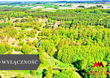 Działka 1200m2 Lipno