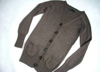 ZARA Sweter ciepły Zapinany 34 36