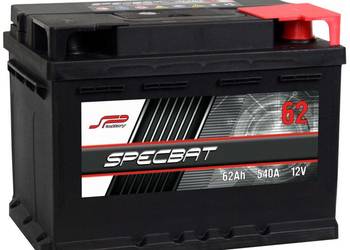 Akumulator 62Ah 540A SPECBAT wysoki Tczew Czerwonego Kapturka 7