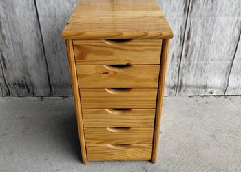 szafka sosnowa z szufladami / 312