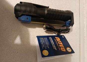 Latarka Warsztatowa Samochodowa LED USB – Składana, Magnes, Obracana 360°