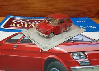 FIAT 126P MALUCH deagostini kultowe auta PRL model deagostini 1:43 KaP