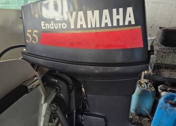 Łódź kabinowa Yamaha 55 przyczepa