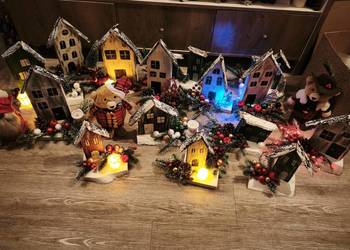 Dekoracja świąteczna stroik Boże narodzenie choinka