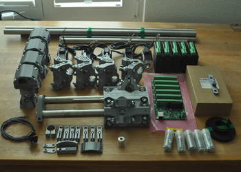 MPCNC – Frezarka CNC, silniki Closed Loop, karta Mesa 9i95T, Modbus