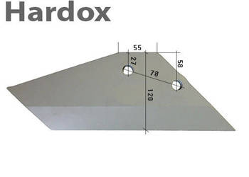 Lemiesz HARDOX 51749/P części do grubera agregatu FROST