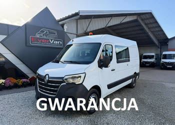 Renault Master L2H2 średniak 7 osobowy brygadówka doka pełna opcja