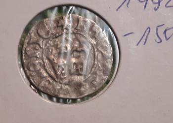 moneta srebrna polska półgrosz Jan I Olbracht