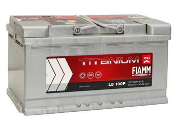 Akumulator FIAMM TITANIUM PRO 12V 100Ah 870A Prawy Plus