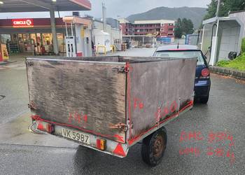 Przyczepa Klett 850 dmc hamulec najazdowy