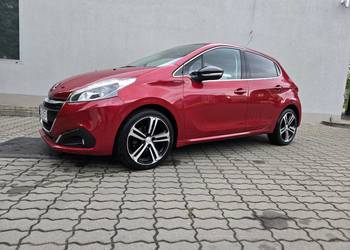 Peugeot 208 PureTech GT Line s&s RZADKI MODEL,MOCNA WERSJA 2016 KUBEŁKI,ALU