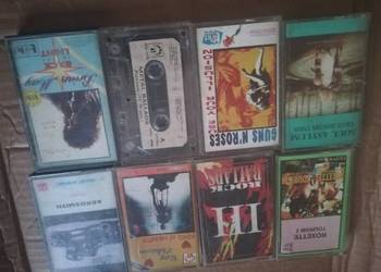 Kasety magnetofonowe muzyka rockowe Kasety magnetofonowe muzyka rockowe