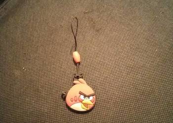 Brelok angry birds czerwony