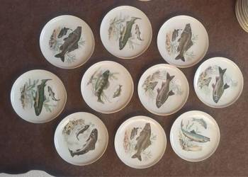 Talerz z rybami. Wigilia. Boże Narodzenie Talerz z rybami. Wigilia. Boże Narodzenie