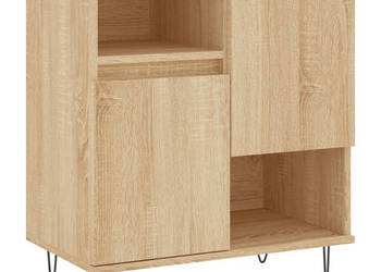 Komoda dąb sonoma 60x35x70 cm materiał drewnopochodny WM-831191