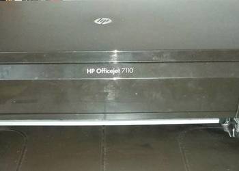 Drukarka A3 HP Officejet 7110 wieloformatowa z kompletem tuszy.
