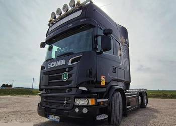 SCANIA R580 V8 6x2/4 Środkowa Oś SKRĘTNA 2016r Salon Polska