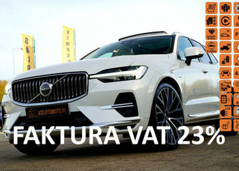 Volvo XC 60 RECHARGE panorama 4x4 ful led SKÓRA kamery pneumatyka WENTYLAC…