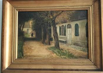 Obraz olejny na płótnie - scena rodzajowa
