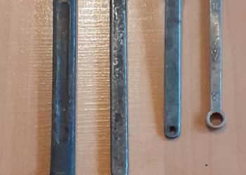 Stare klucze płaskie oczkowe  różne  PRL