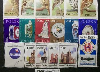K ZNACZKI POLSKIE rok 1990 - IV kwartał kasowany