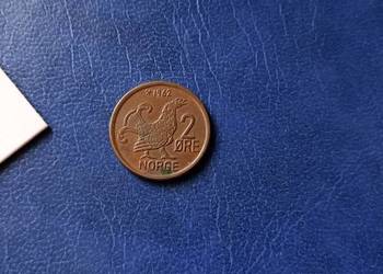 Stare monety 2 ore 1962 Norwegia