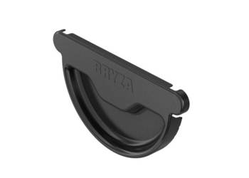 Bryza stal denko uniwersalne rynny 125 mm czarny RAL 9005