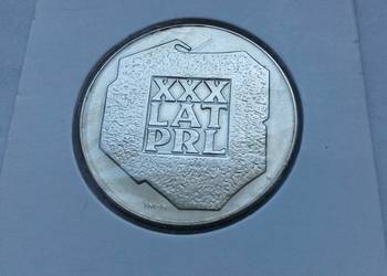 POLSKA-200 ZŁ-1974 r SREBRO (625) (XXX LAT PRL) ŁADNA