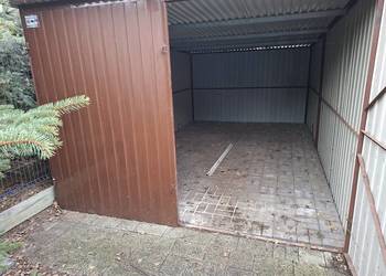 Garaż blaszany 3x5m kolor brązowy, TRANSPORT