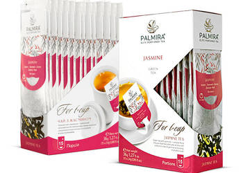 Palmira Jasmine - luksusowa zielona herbata liściasta z kwiatami jaśminu