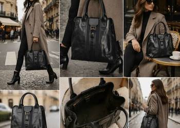 Duża Torba Szoperka Marc Jacobs A4 Na Laptopa Przepiękny stan Po Renowcji