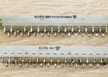 Złącze gniazdo żeńskie 31 pin ELTRA 861 03101 21 0001 ZŁOCONE, używane