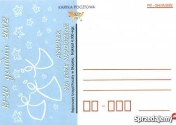KARTKA POCZTOWA - KASZUBY - SŁUPSK ANIOŁEK BOŻE NARODZENIE