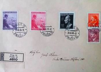 CZECHY i MORAWY 1943-HEYDRICH.Gratis wysyłka!