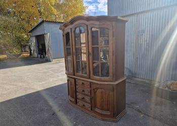 Kredens dębowy rustykalny