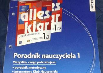 Alles klar 1a/1b - Poradnik nauczyciela 1 - K. Łuniewska