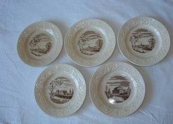 Gustafsberg stare porcelanowe talerzyki