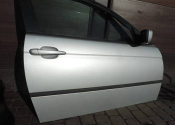 DRZWI PRAWY PRZÓD BMW E46 COMPACT TTITAN SILBER 354/7
