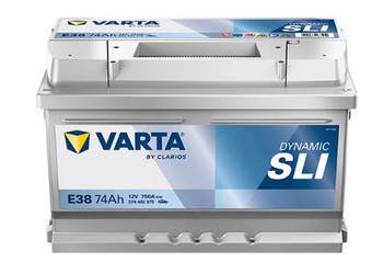 Akumulator 74Ah VARTA E38 12V 750A CHOPINA 1 DARMOWY DOWÓZ Chopina 1
